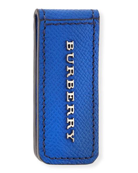 burberry steel blue wallet|burberry wallet with money clip.